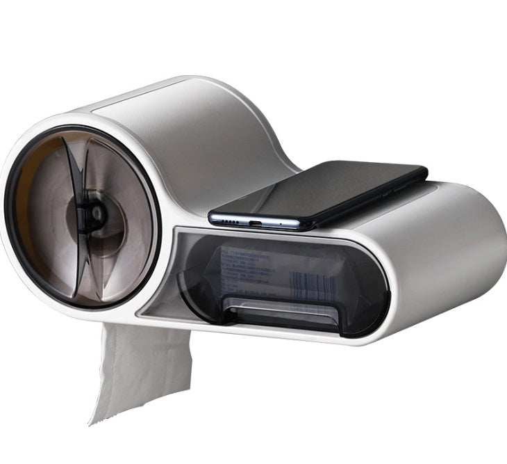 Moderne vægmonteret toiletpapirholder