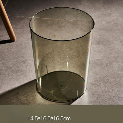 Gennemsigtig skraldespand til husholdningen