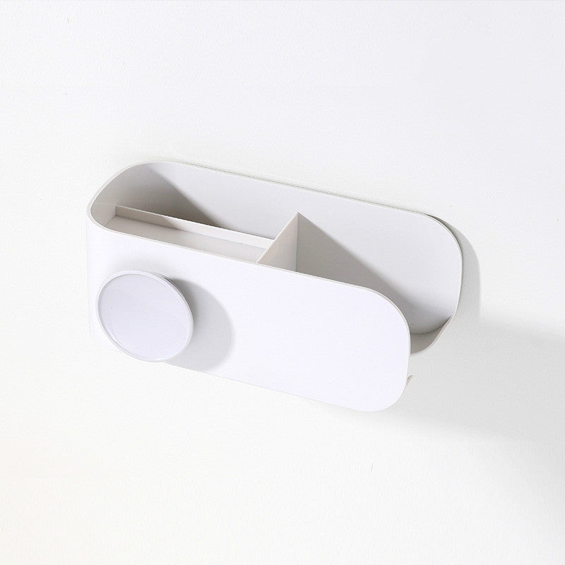 Vægmonteret badeværelsesorganiseringsstativ