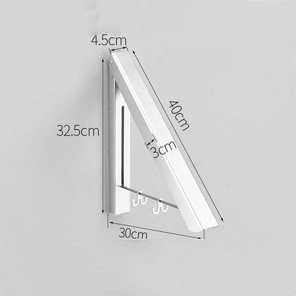 Sammenklappelig vægtørrestativ i aluminium 