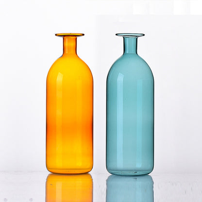 Luksus farvet glasvase