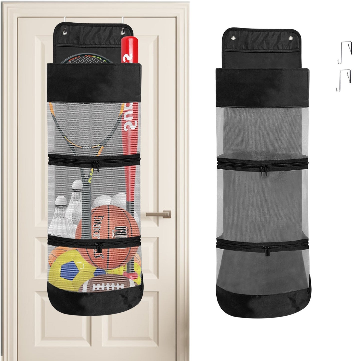 Opbevaringskurv til børnelegtøj i net