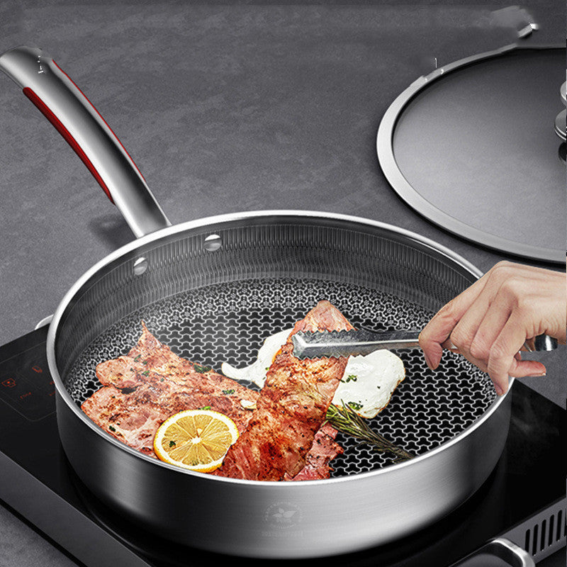 Rustfrit stål honningkage non-stick pande 