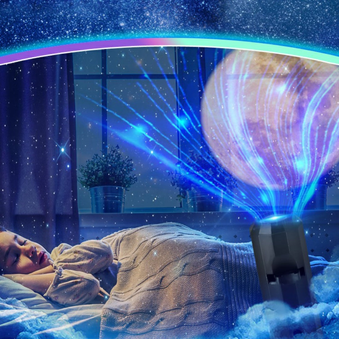 USB-måneprojektionslampe