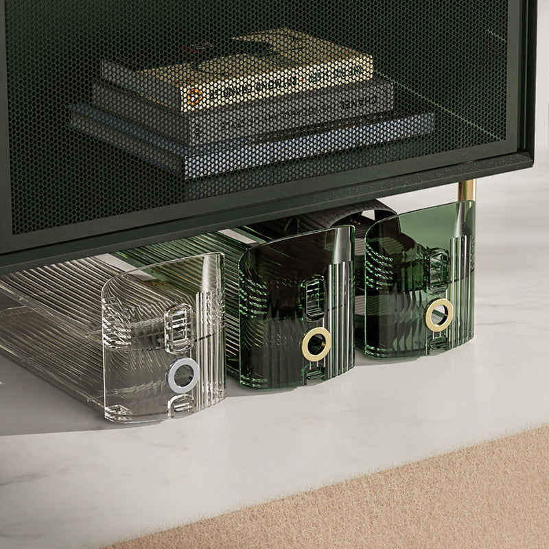 Gennemsigtig luksus skoopbevaringsstativ