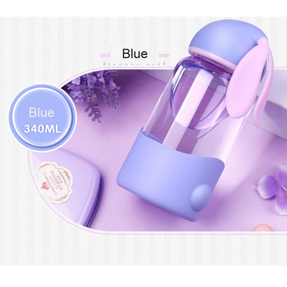 Børne Kanin Glas Vandflaske