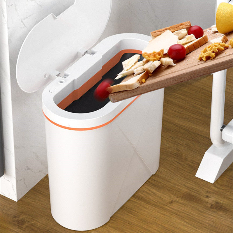 Genopladelig induktiv smart affaldsbeholder