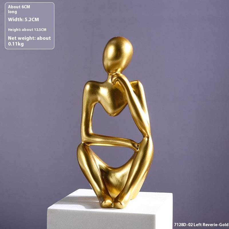 Abstrakt skulpturdekoration