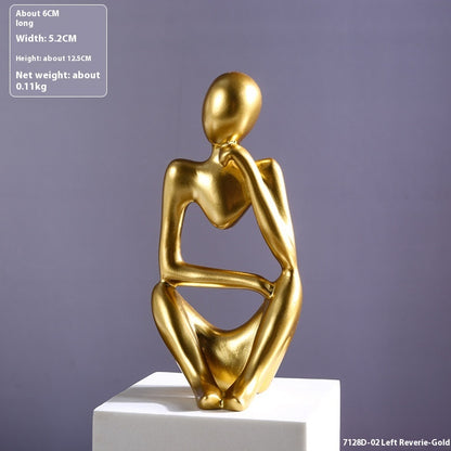 Abstrakt skulpturdekoration