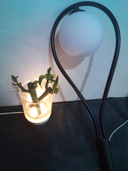 Nordisk væglampe i glas