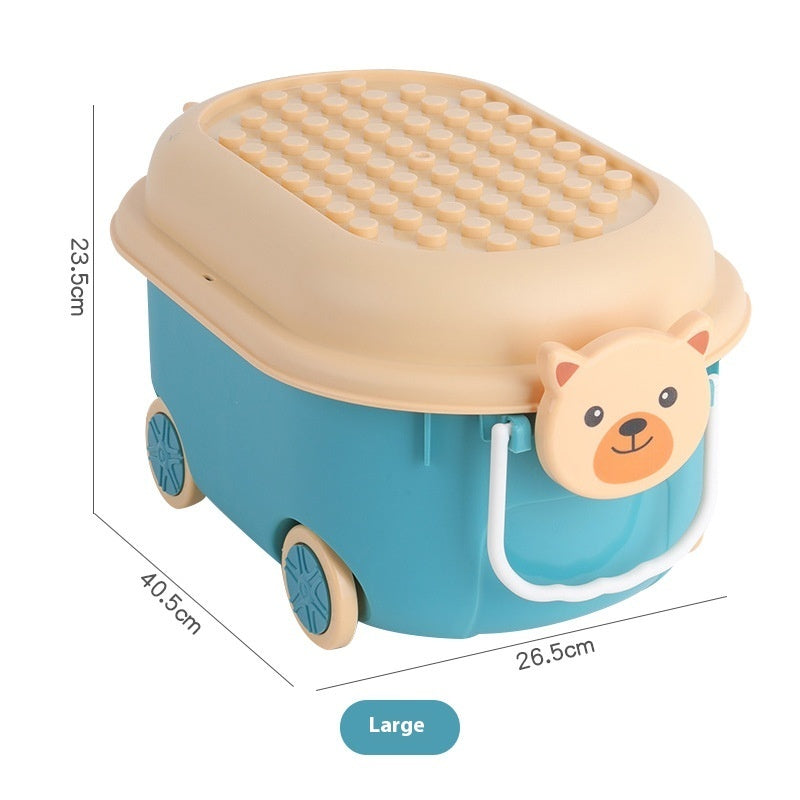 Opbevaringsboks til børnetegneserielegetøj