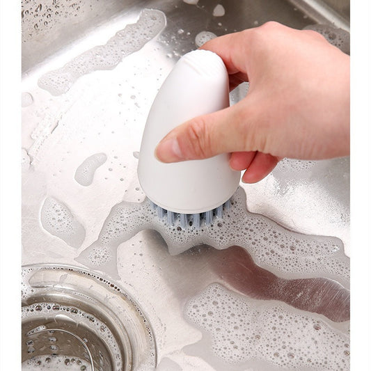 Gulerodsformet køkkenbørste