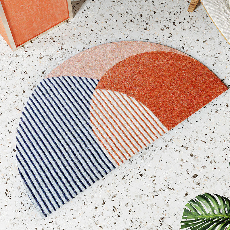 Geometrisk absorberende gulvmåtte