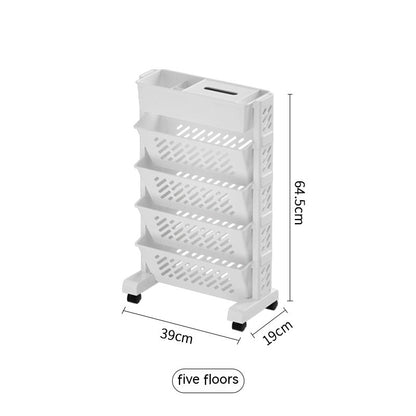 Bærbar 5-lags skrivebordsbogreolorganisator