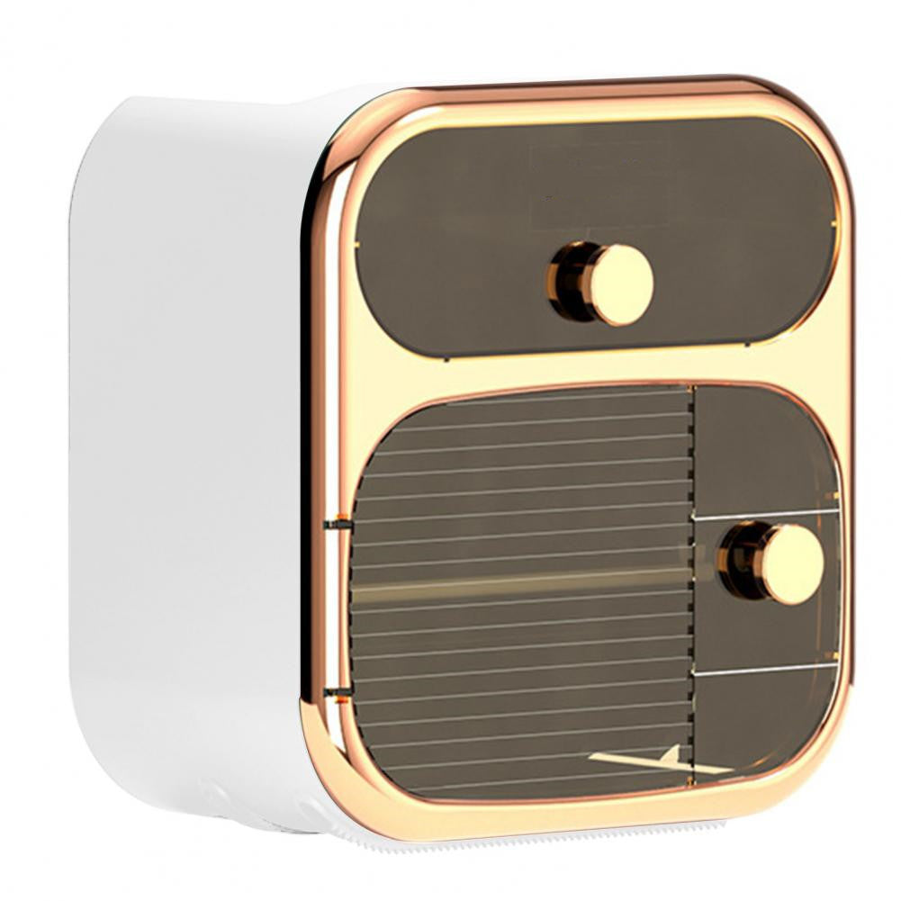 Vægmonteret multifunktionel servietæske 