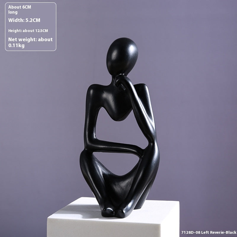 Abstrakt skulpturdekoration