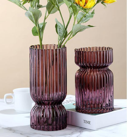 Elektropletteret glasvasedekoration