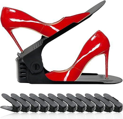 Justerbar dobbeltlags skohylde