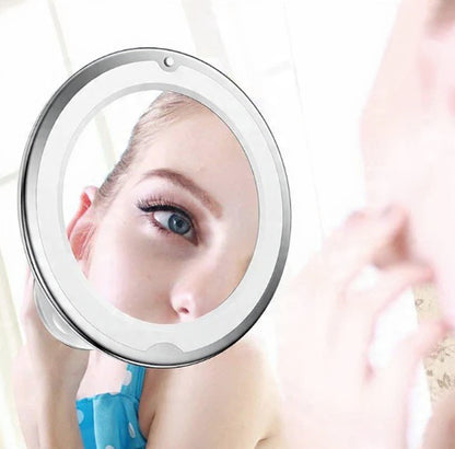 10X LED makeupspejl med svanehals