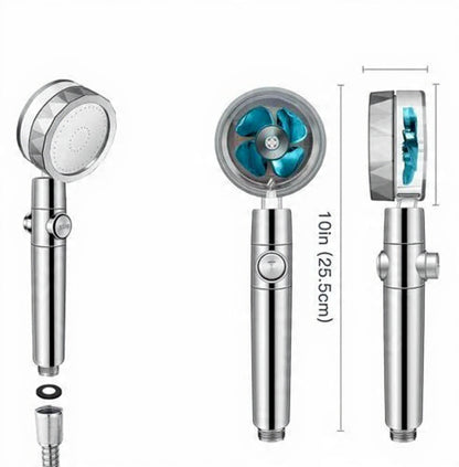 Vandbesparende højtryksbruserhoved