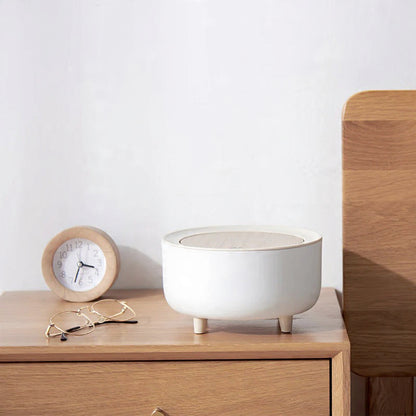 Mini skraldespand i træ til bordplader 