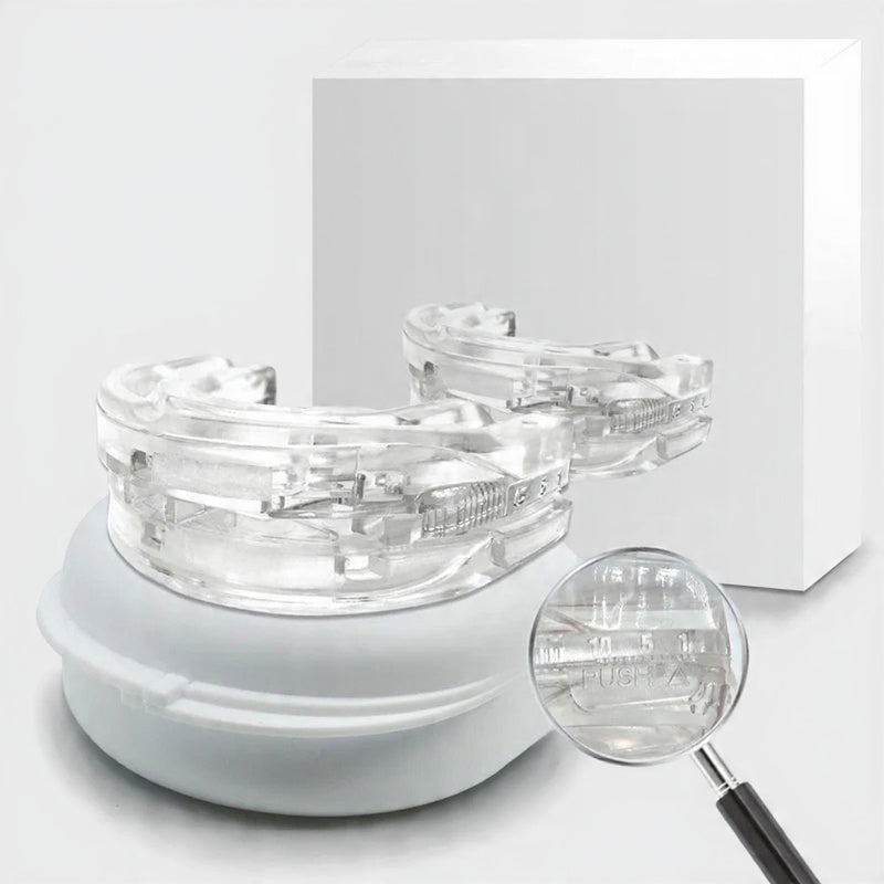 Justerbar nat-tandbeskytter