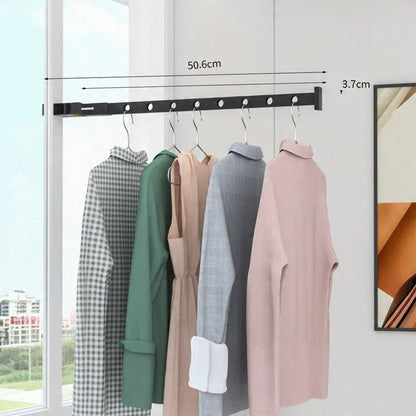 Sammenklappelig gulvtørrestativ 