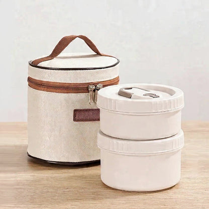 Mikrobølgeovnssikker madkasse 