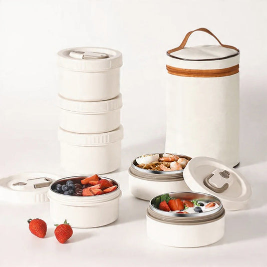 Mikrobølgeovnssikker madkasse 