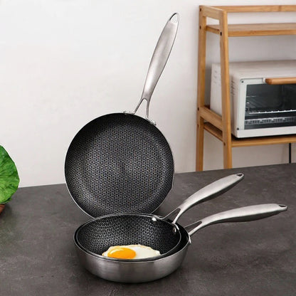 Stegepande i rustfrit stål 