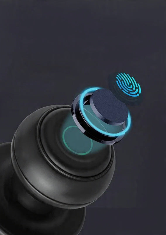 Smart fingeraftrykslås til dørhåndtag