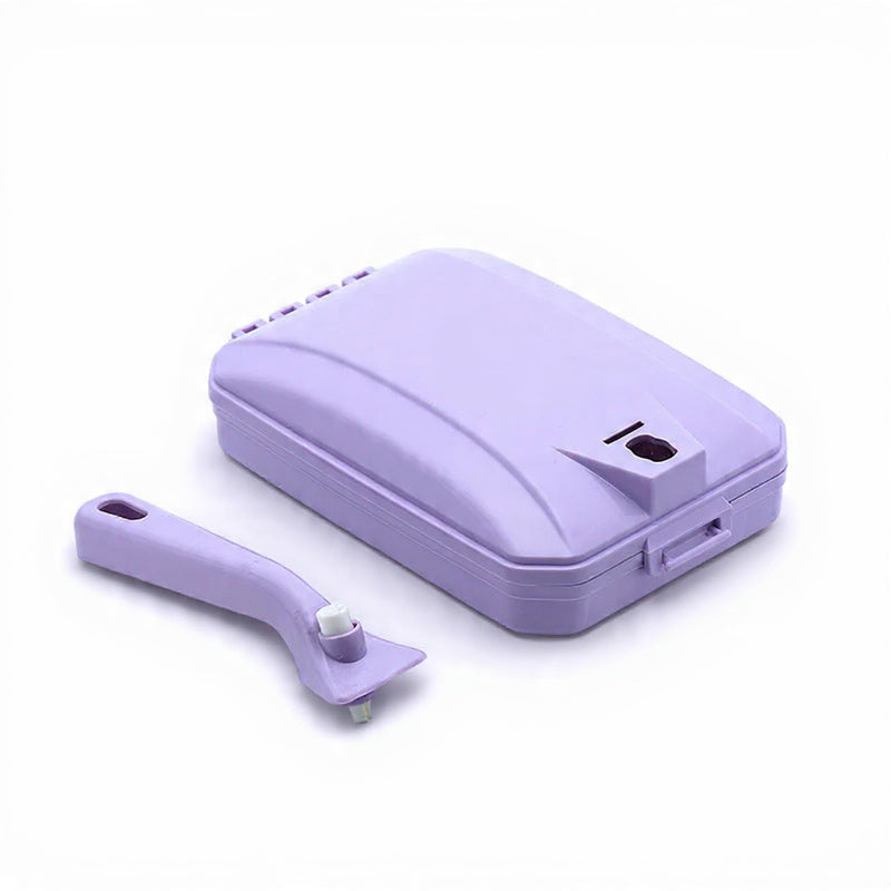 Støv- og hårfjerningsbørste til flere overflader